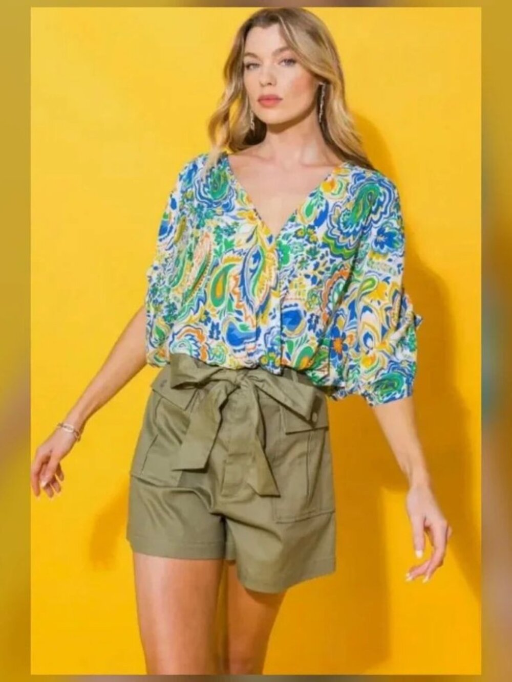 Flying Tomato Stand Out Woven Bodysuit